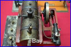 Weeden brass steam engine with accessory parts