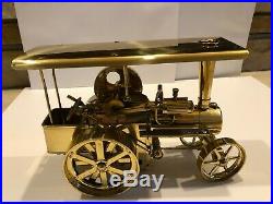 Wilesco Brass Steam Engine Model D407 Toy/Working model Made in West Germany