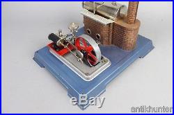 Wilesco D10 steam engine, tin toy made in western germany