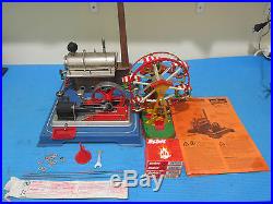 Wilesco D20 Steam Engine, Ferris Wheel, Solid Fuel and More