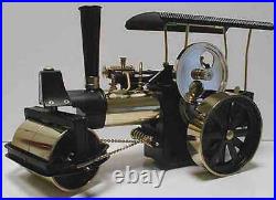 Wilesco D366 BRASS BLACK STEAM ENGINE ROLLER S&H FREE! MADE IN GERMANY