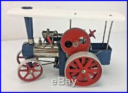 Wilesco D405 TOY MECHANICAL STEAM ENGINE TRACTOR MADE IN GERMANY