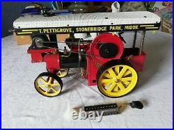 Wilesco D409 Showmans steam engine with lighting instructions toy steam