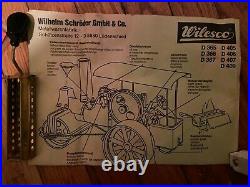 Wilesco D409 Steam Engine Made in Germany -IN GOOD CONDITION
