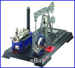 Wilesco D 11 Live Steam Engine Toy With Erector Kit- Shipped from USA