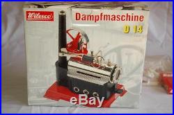 Wilesco Dampfmaschine D 14 Germany Toy Model Steam Engine D14 Dry Fuel Tablets