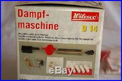 Wilesco Dampfmaschine D 14 Germany Toy Model Steam Engine D14 Dry Fuel Tablets