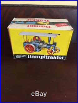 Wilesco Dampftraktor Steam Engine Tractor 60s Old Smoky steampunk Mint in Box