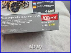 Wilesco Live Steam Engine D430 & D431 New In Boxes Great Condition