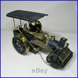 Wilesco Old Smoky Vintage Brass Black Steam Engine Roller Made In West Germany