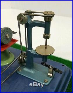 Wilesco Toy Steam Engine WorkShop Table Saws, Drill Press & Grindr Nice-looking