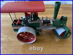 Wilsesco Old Smokey Traction Steam Engine D365 & Log Trailer A425 Boxed